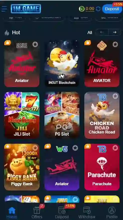 1M APK game collection on Android