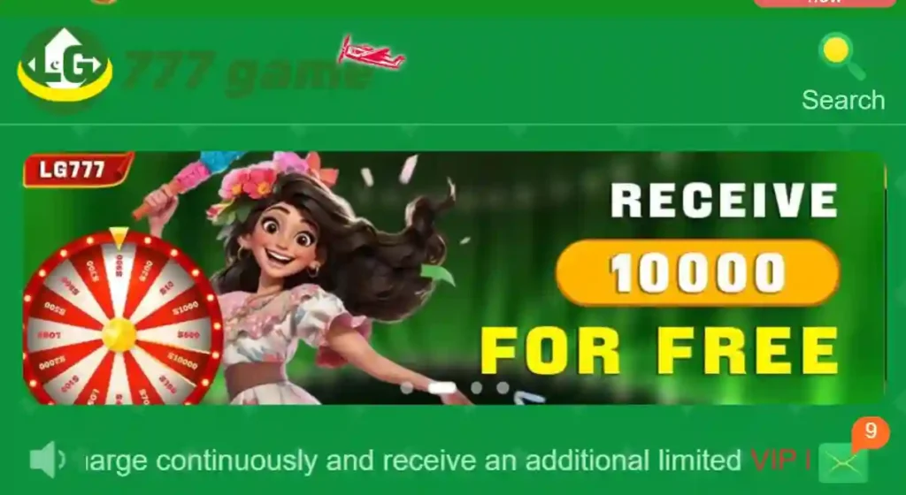 LG777 Game bonus rewards and daily promotions