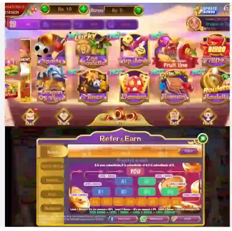 3Patti game interface